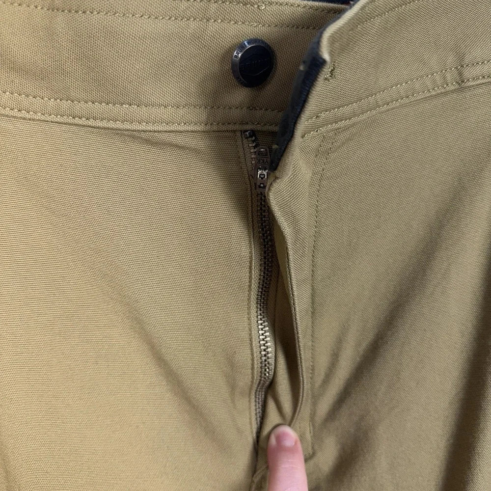 BRUNT The Torra Work Pant Mens 44x31 Tan Stretch Utility Construction Canvas